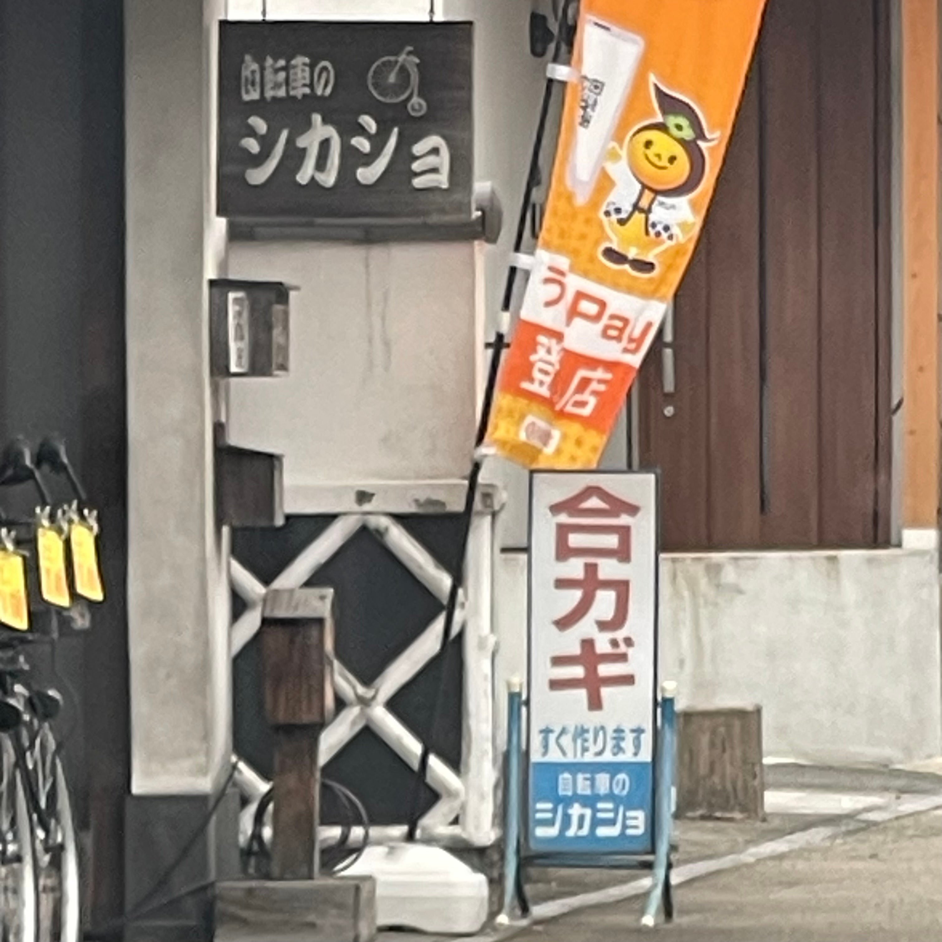 自転車のシカショ_1枚目