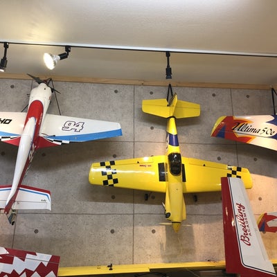 2018/09/01にニンニンが投稿した、飛行機工房の店内の様子の写真