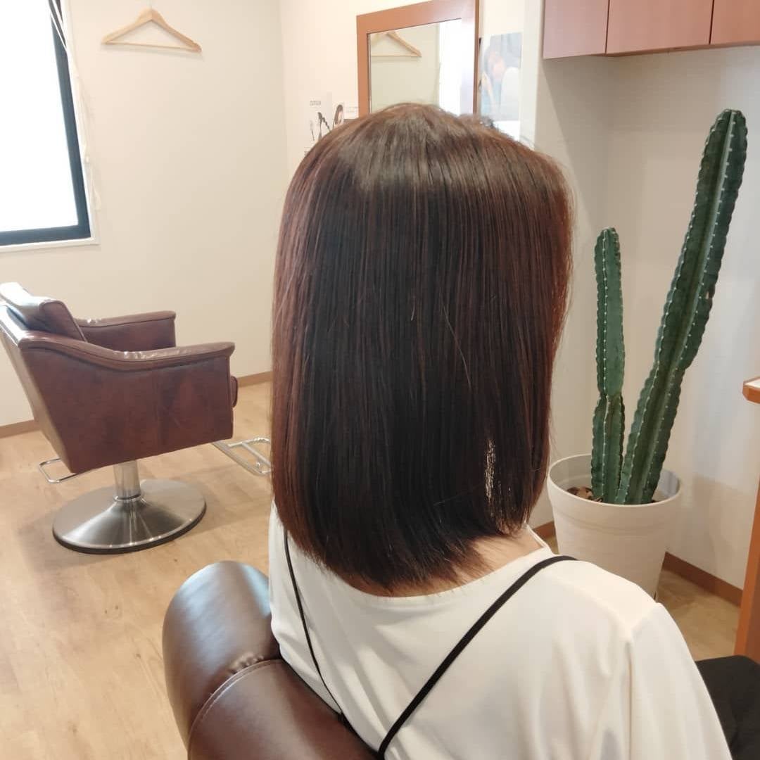 JOJO hair designのカット＋うるつやストレート　　￥１８０００～の写真