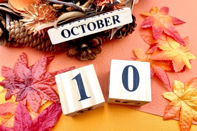 10月のお休みの写真