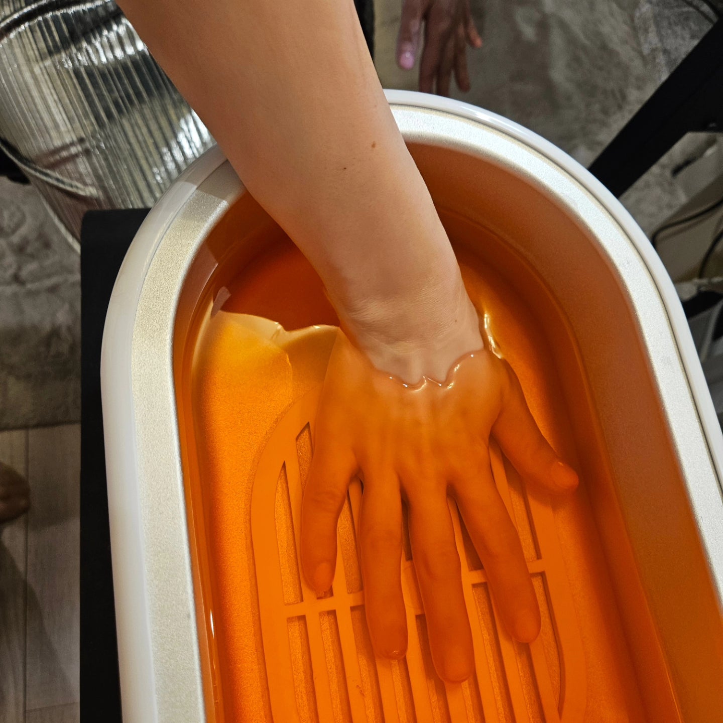 Nailsalon eclat.6 のパラフィンパックの写真