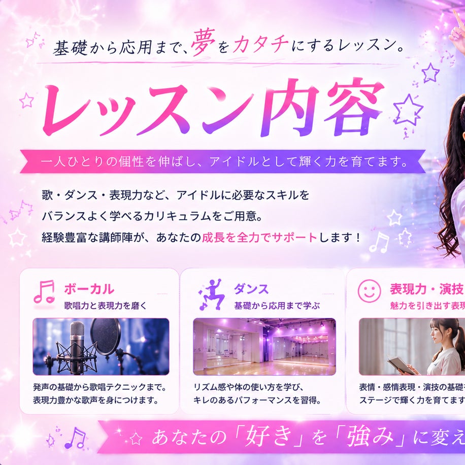 STUDIODANCEWAVE・アイドル養成レッスン_2枚目