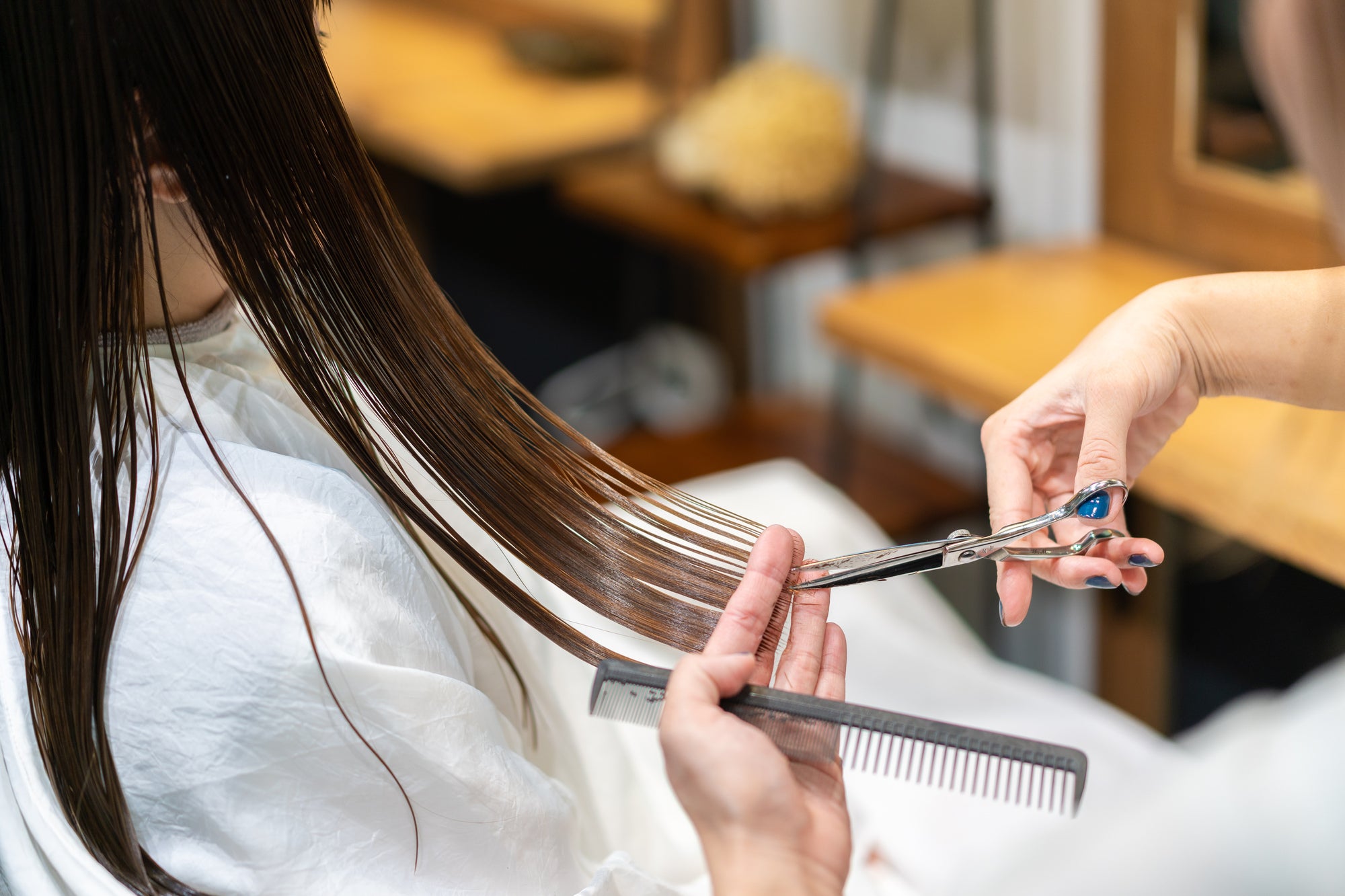 ヘアーサロンスマイルのカットの写真