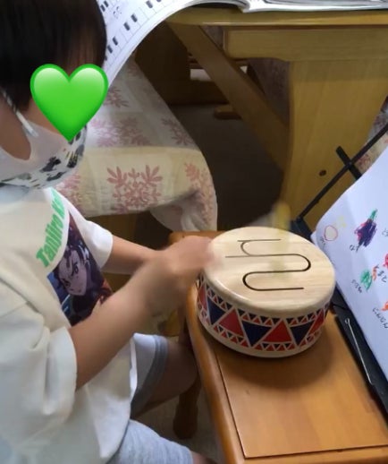 お子さまのレッスンデビューを応援♪の写真