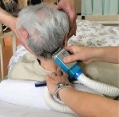 訪問理容　リノレアのカット＋シャンプー＋ブローの写真