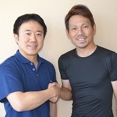 サポート契約をしている、田中秀道プロ（国内ツアー10勝）