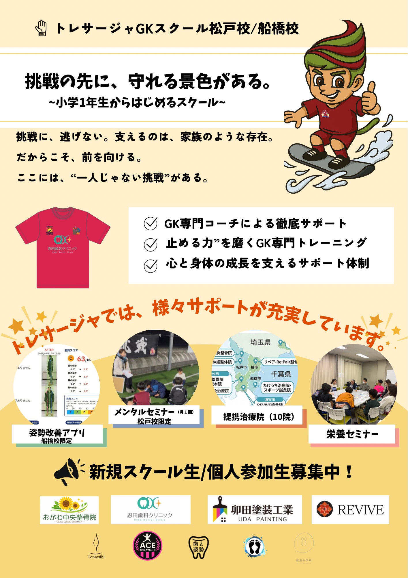 【船橋校】4/27プレスクール参加選手募集！の写真