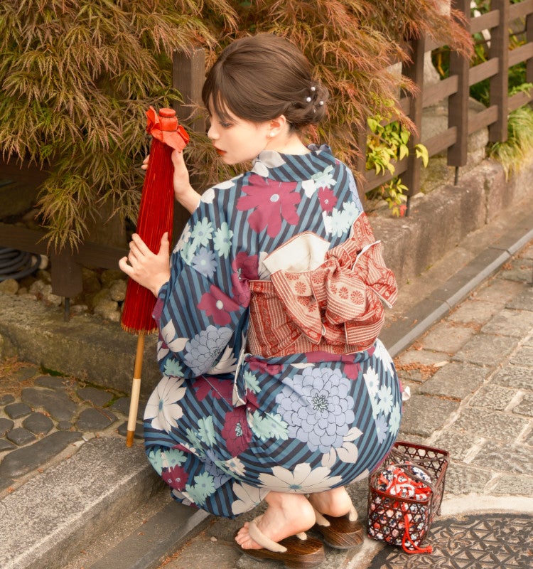京都着物レンタル 1115uncinqの浴衣ベーシックプラン【5月～9月ご利用可能】の写真