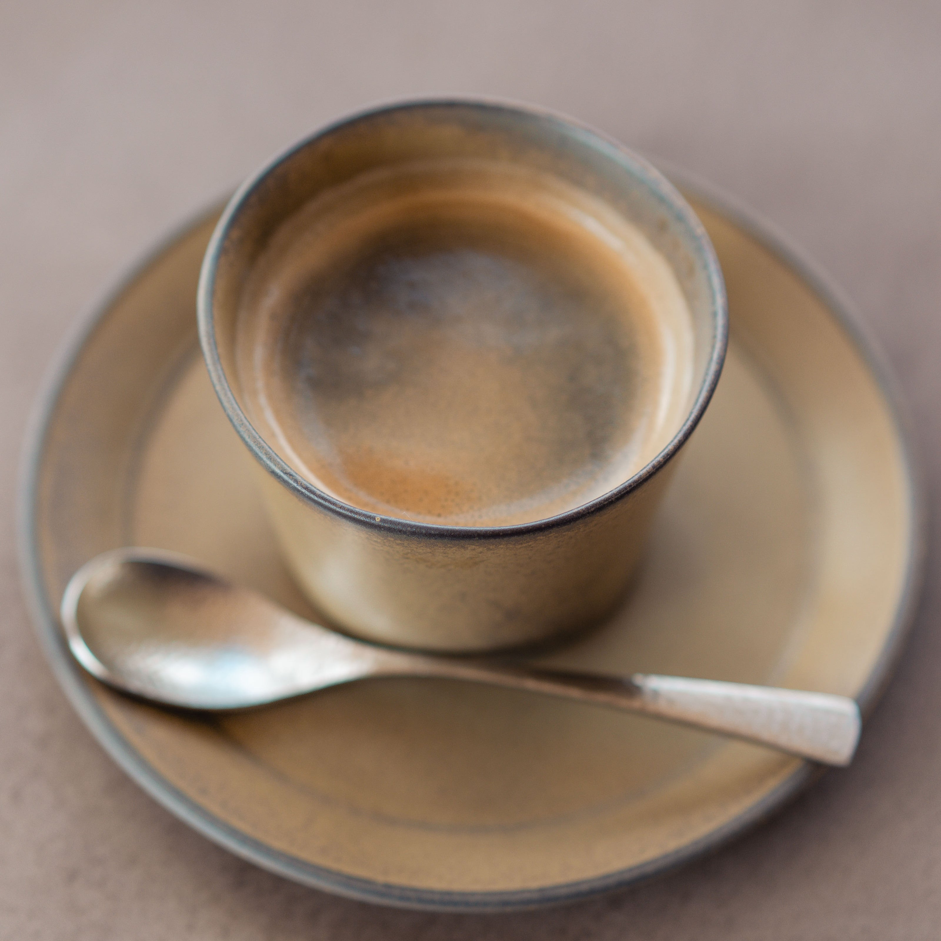 green商店のホットコーヒーの写真