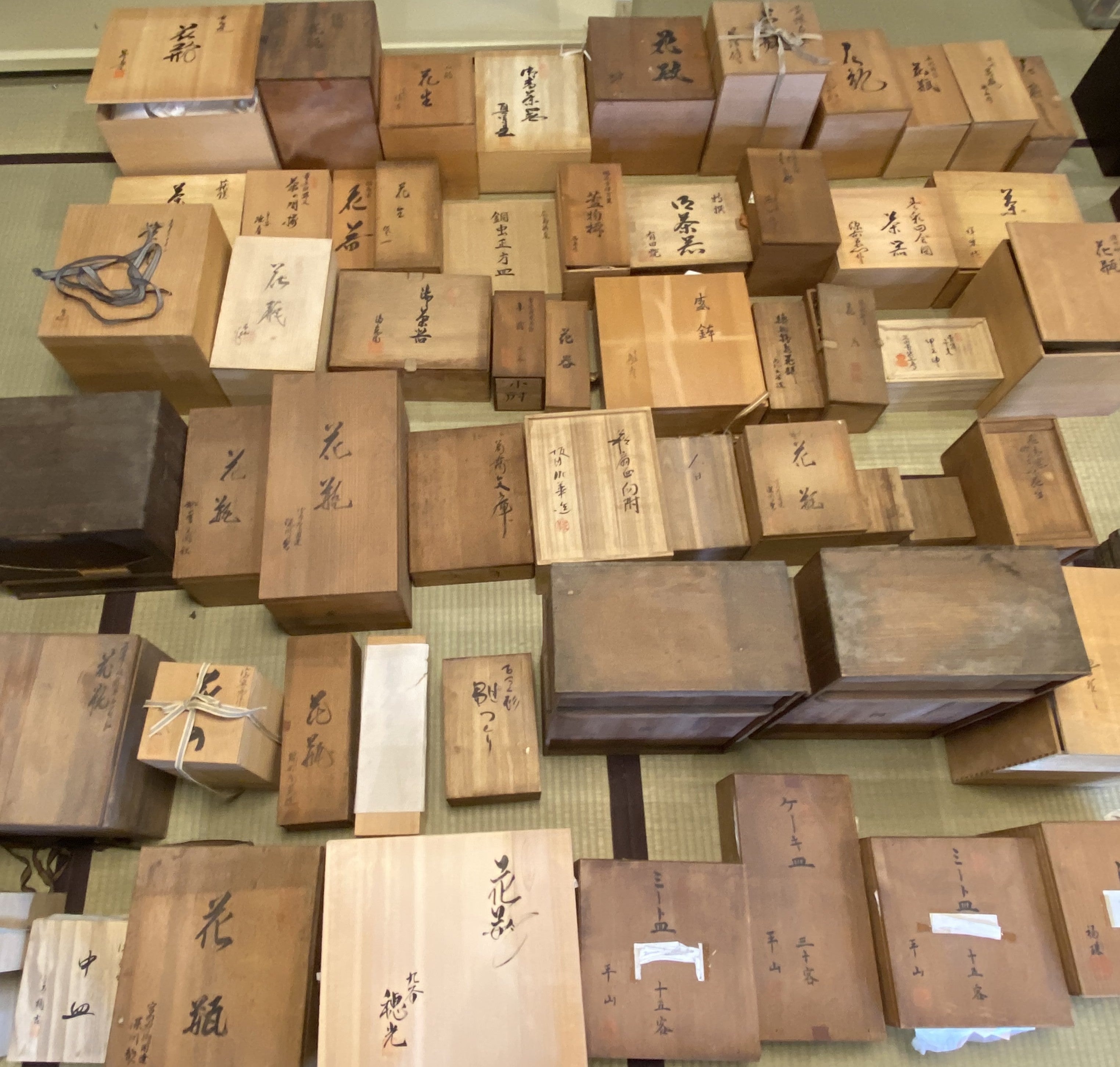 リユースkohanaの骨董品・古道具・茶道具の出張買取の写真