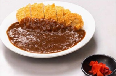 屋台居酒屋大阪満マルＪＲ野田店のカツカレーの写真
