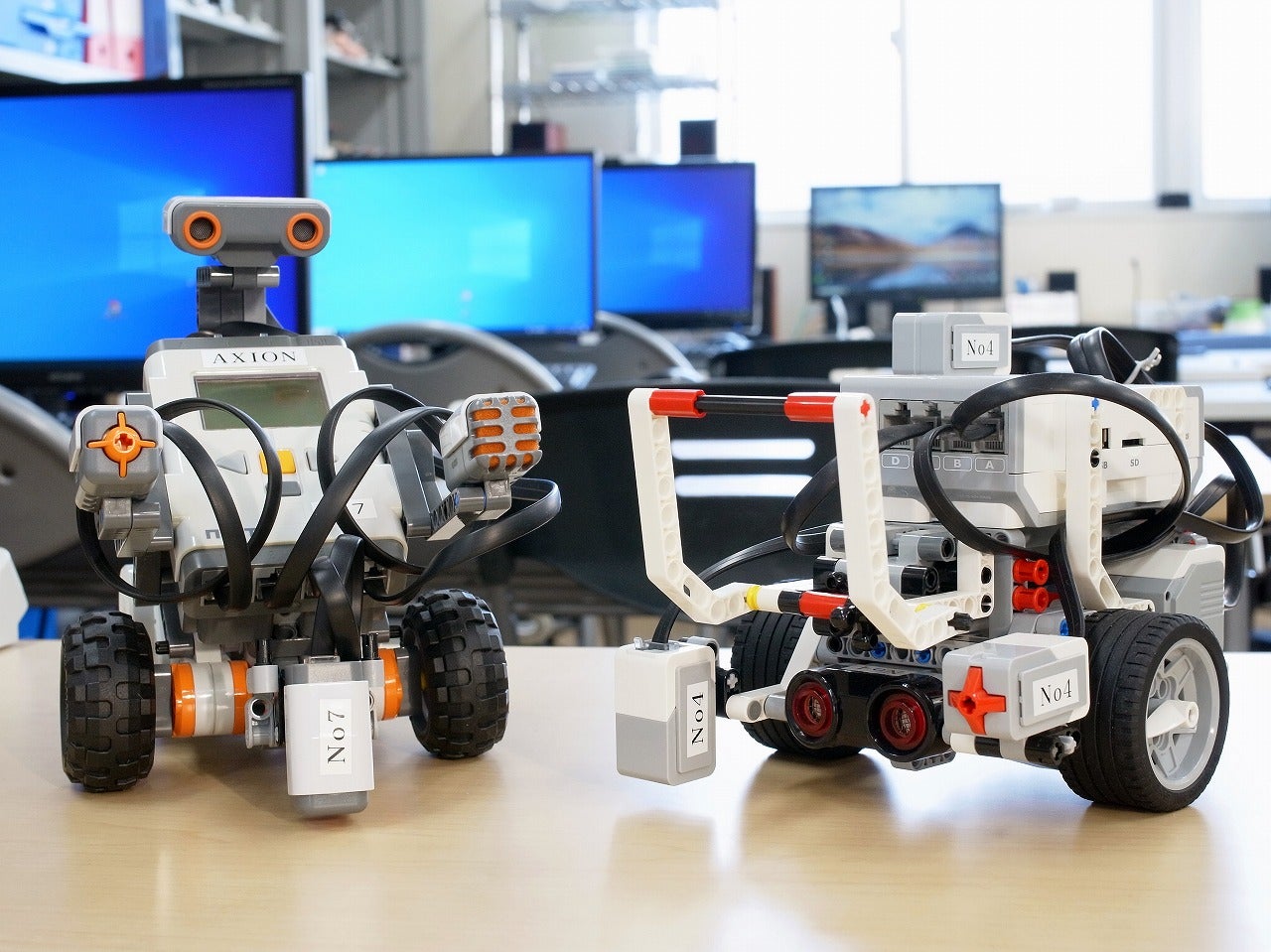 ロボット・プログラミング教室　アクシオンのロボットコースの写真