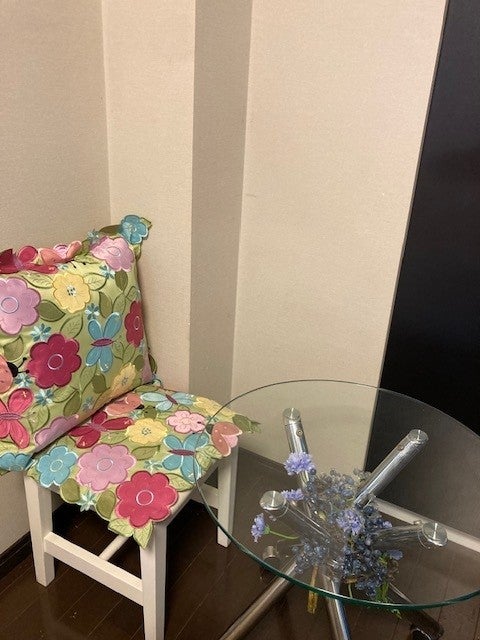 患者様専用テーブルセットの写真