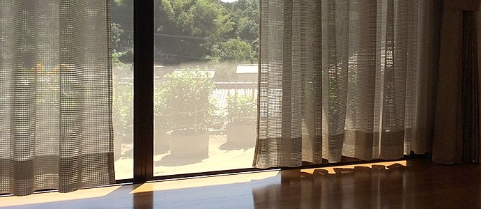 平野経師店の網戸の張替えの写真