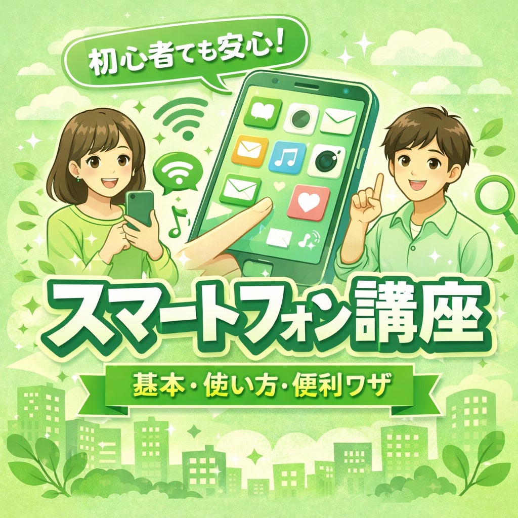 わかるとできるマルナカ山陽校のスマートフォン講座の写真