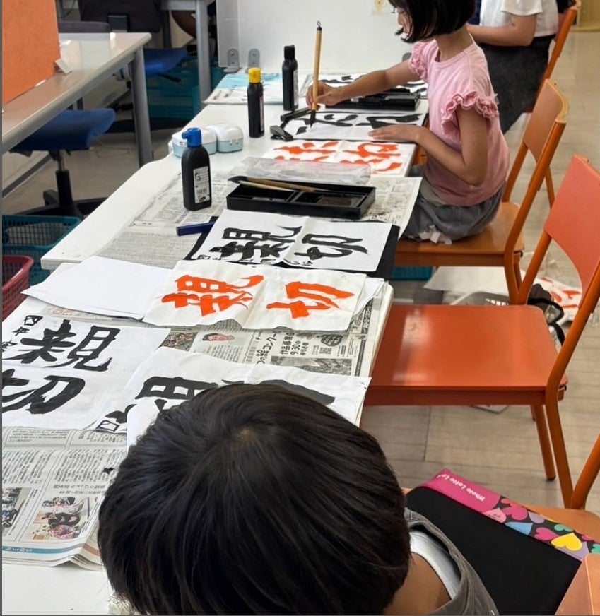 梟月書道教室の60分×週１回×月４回の写真