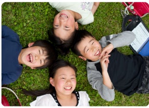 ONENESS英語スクールの小学生コース　Intermediate（中級）クラスの写真
