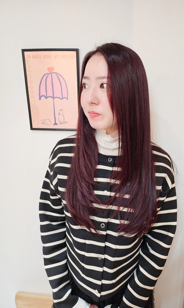 aimee 【エミー】の【人気No.1】パサつき・ダメージに◎カット＋艶カラー＋髪質改善TRの写真