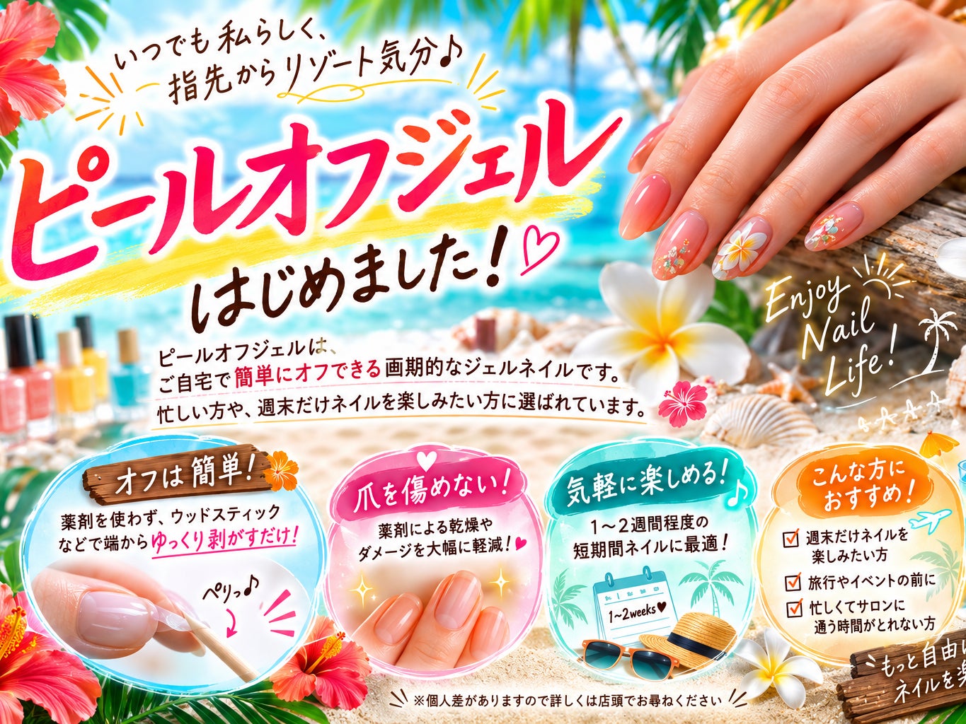 Simple　Nail　AQ_2枚目