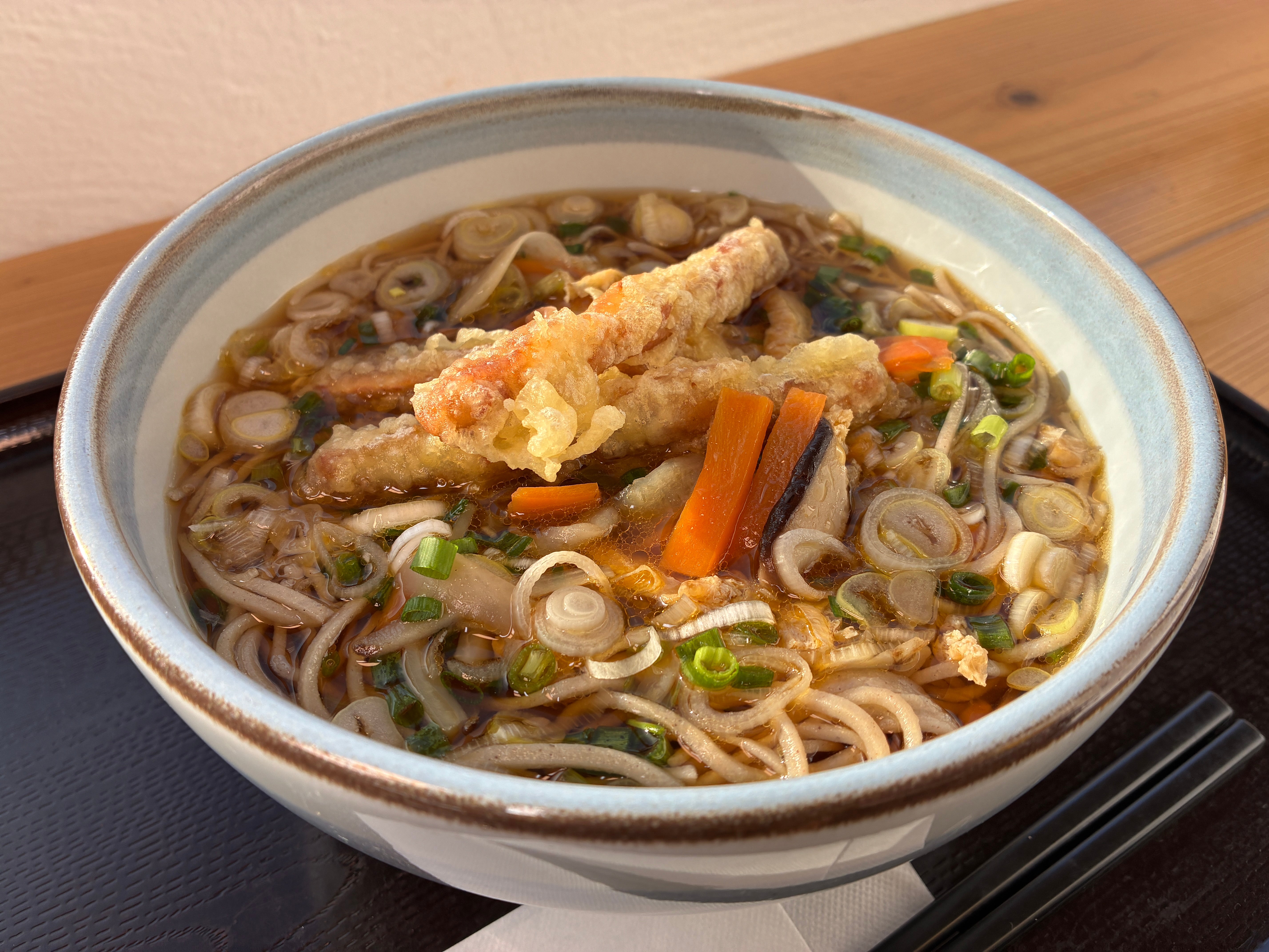 お食事処　いち膳のごぼう天けんちんそばの写真