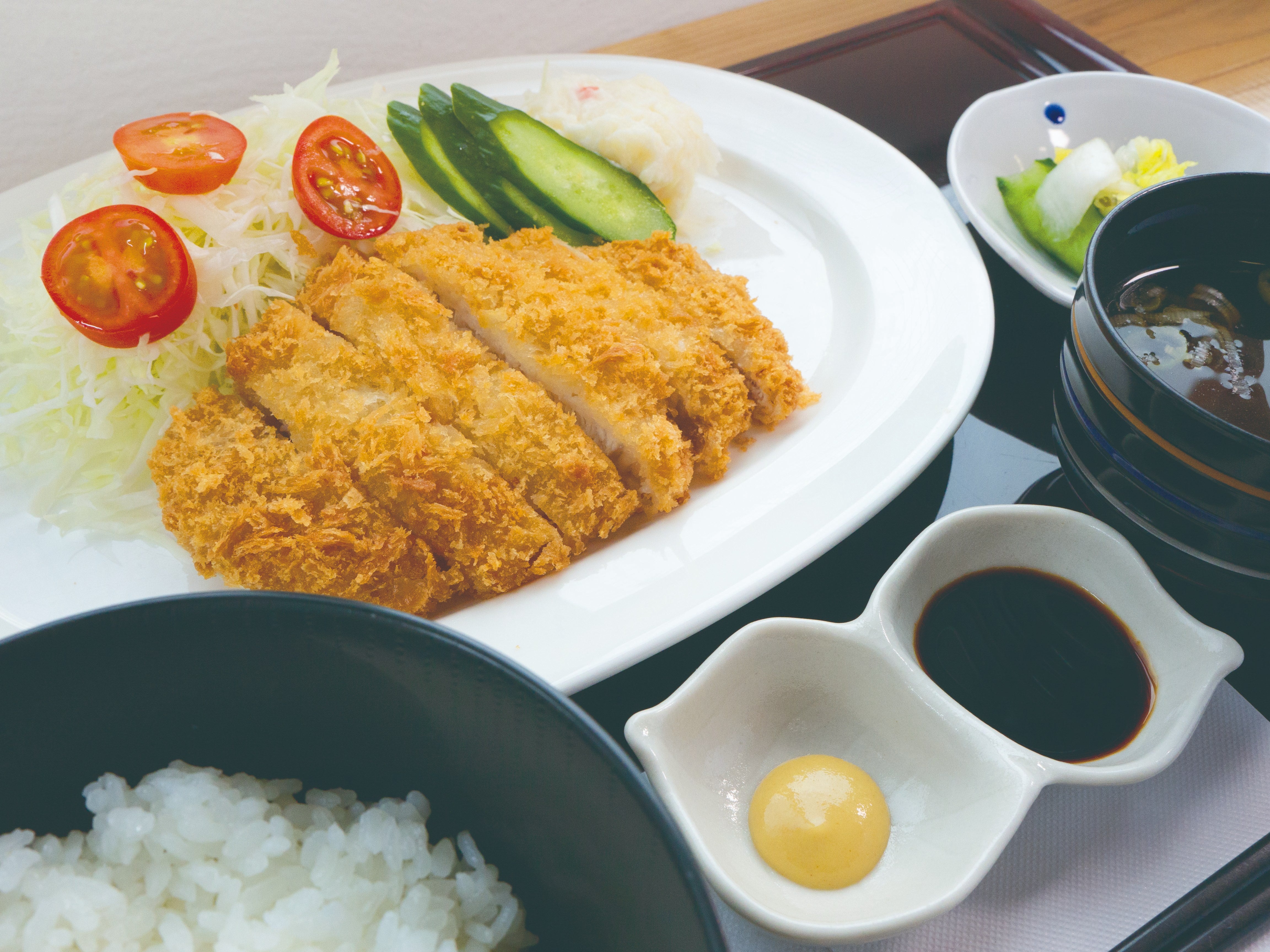 お食事処　いち膳のカツ定食の写真