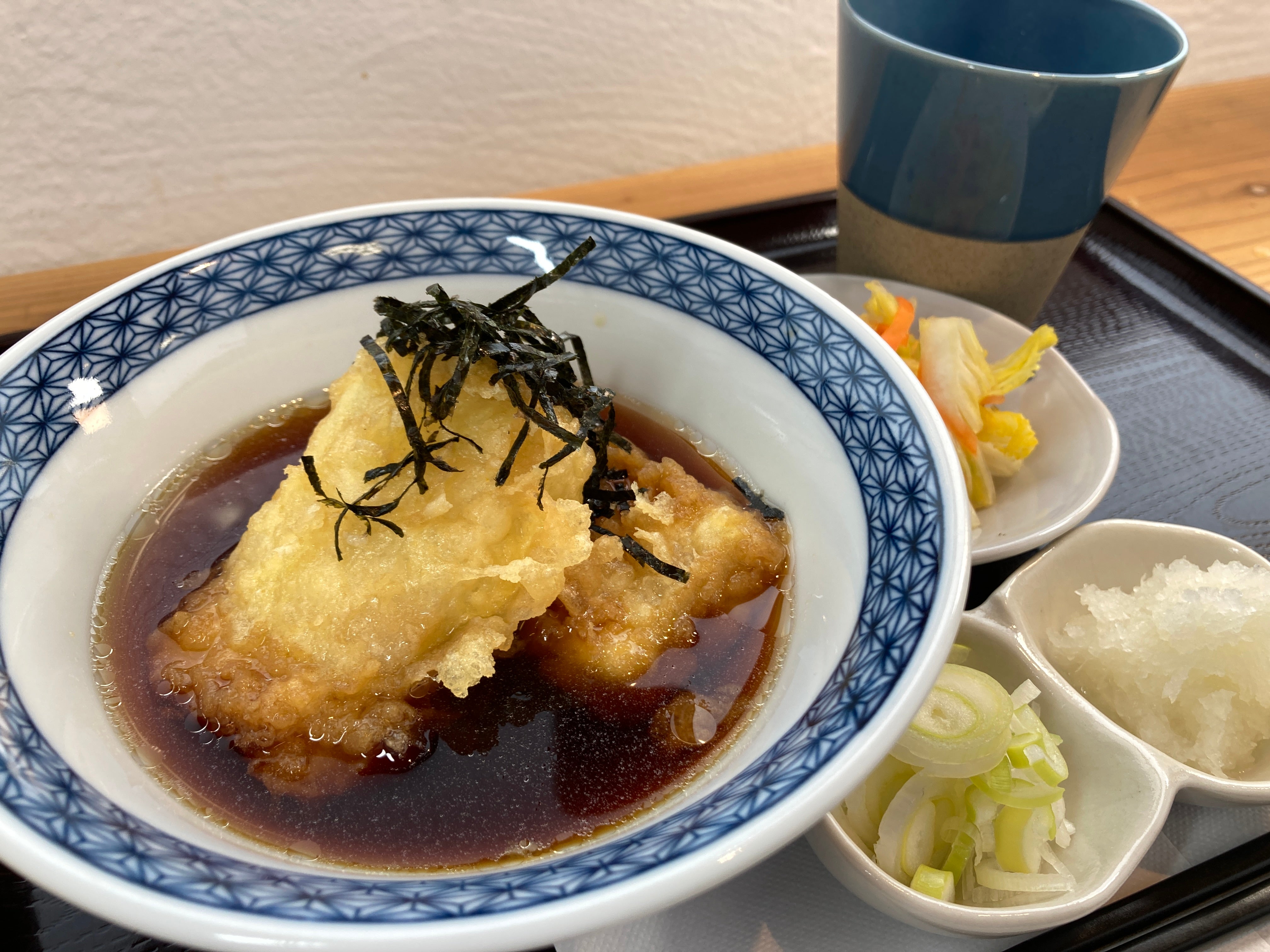 お食事処　いち膳の餅天みぞれ椀の写真