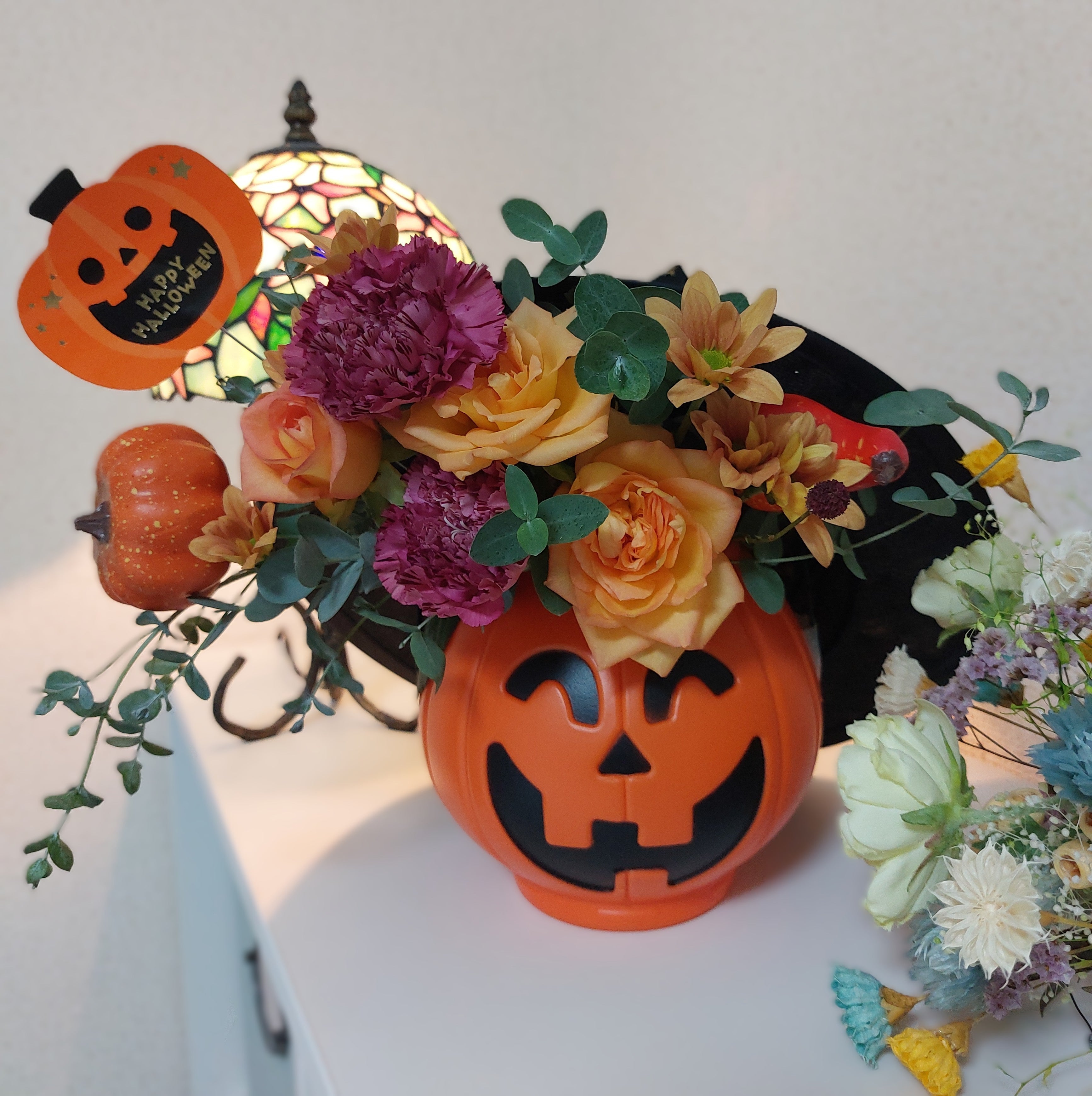 〈10月限定募集〉初めてでも可愛く作れる！ 【ハロウィンアレンジ1dayレッスン】の写真