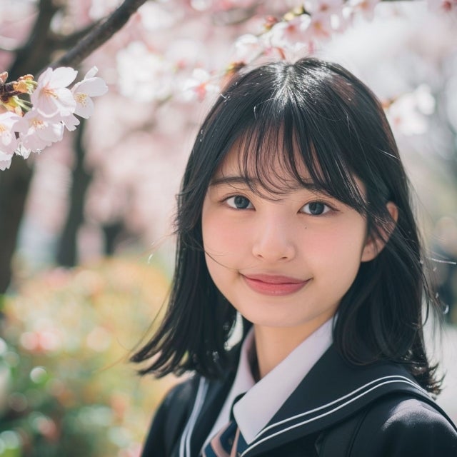 美容室ビーフリーの中学生カットの写真