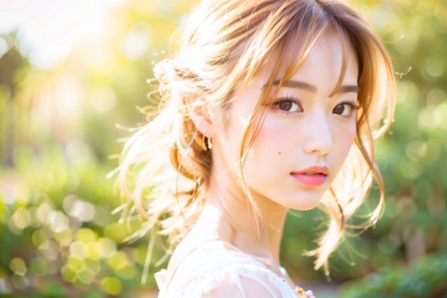 美容室ビーフリーのカラーリング(シャンプー・ブロー込み)の写真
