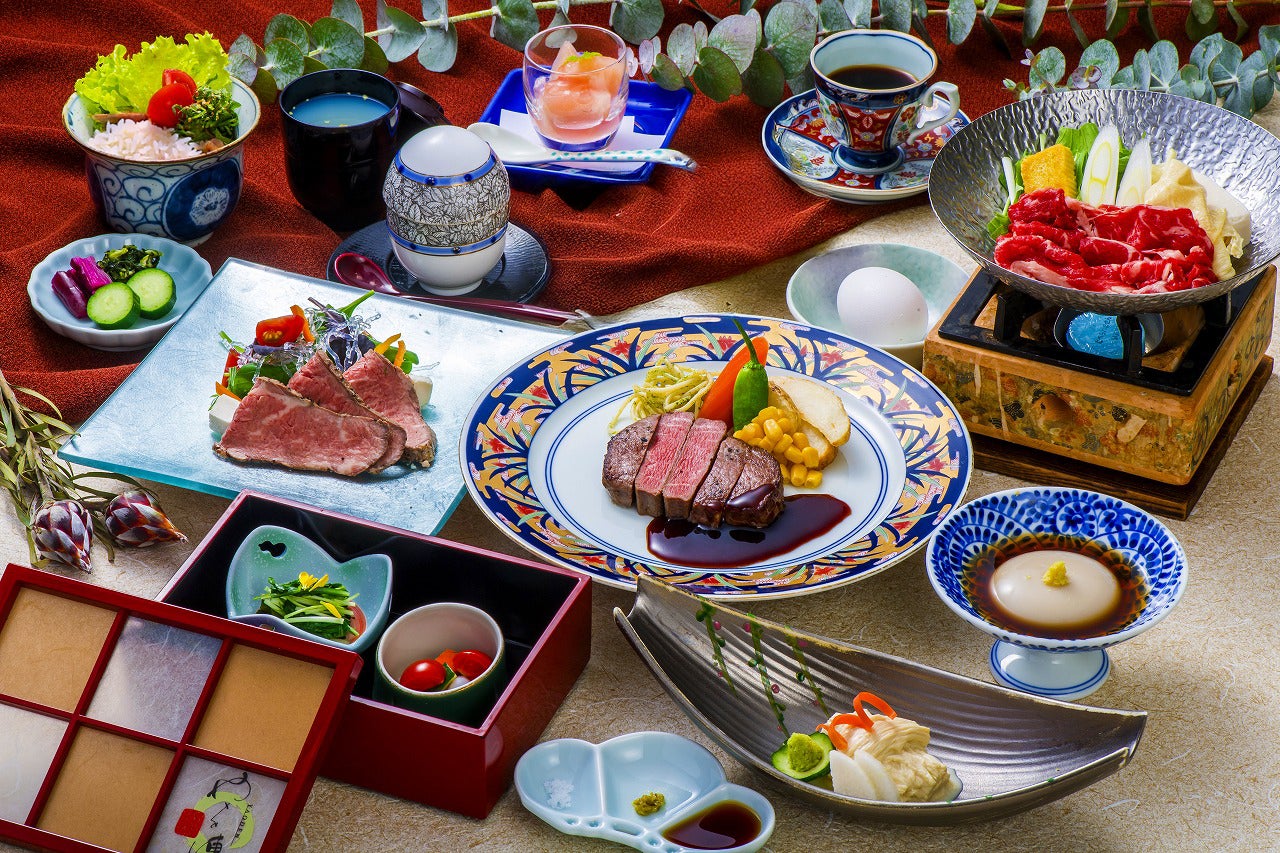 臼杵豆腐とふるさと懐石　やを傳のお肉の懐石　宗麟　※要予約の写真