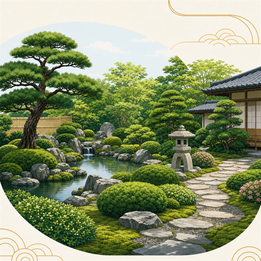 庭彩堂の年間管理プラン 月¥8,000〜・剪定除草定期巡回の写真