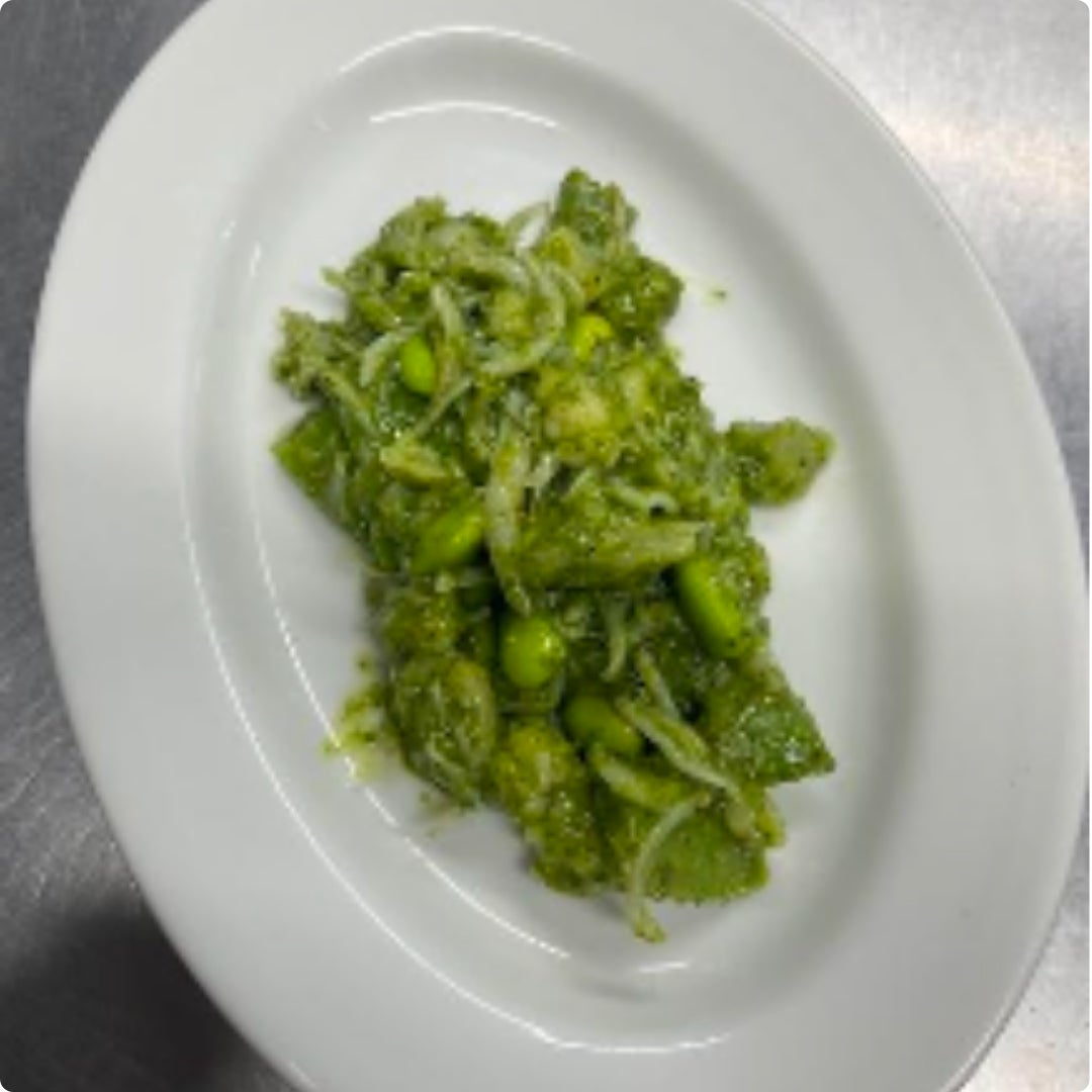 北上尾ワンコインバル アペリのシラスと野菜のジェノヴェーゼマリネの写真