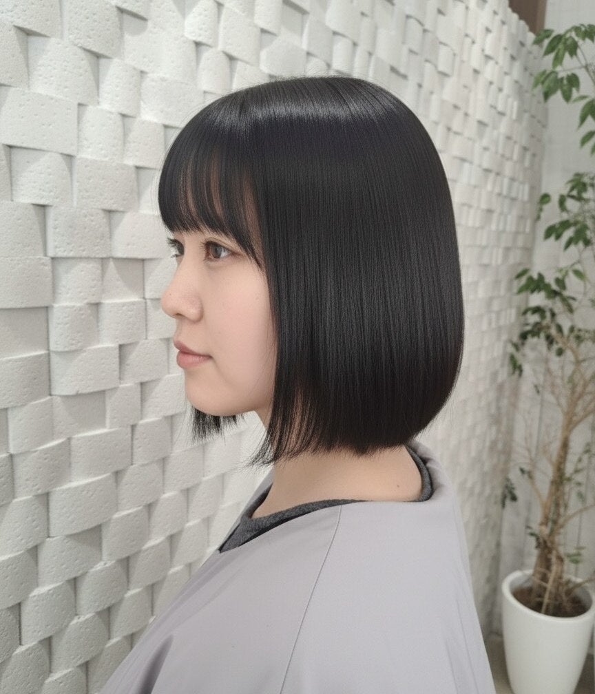 ORiVER hair fam 諫早の縮毛矯正（顔まわりのみ）の写真