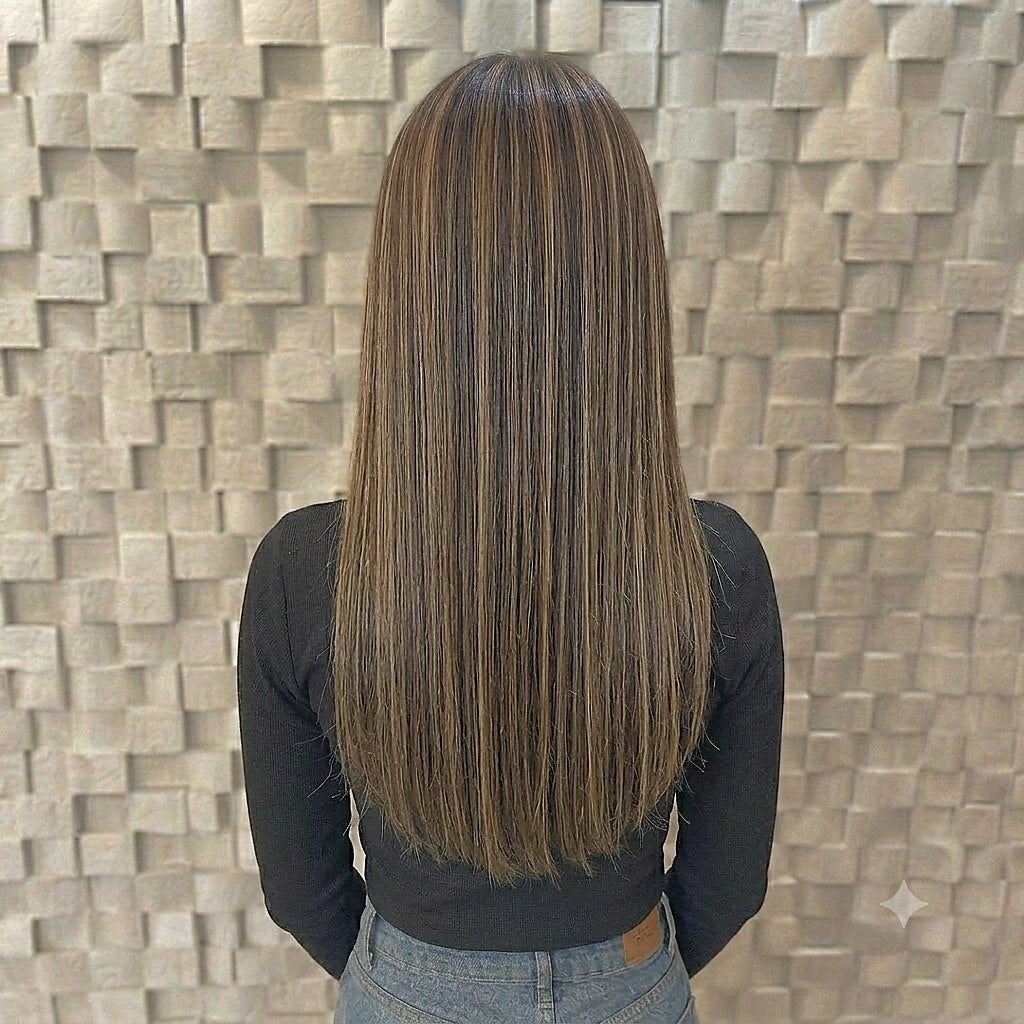 ORiVER hair fam 諫早のmarbb（マーブ）+縮毛矯正（ボブやセミロングの長さ）の写真