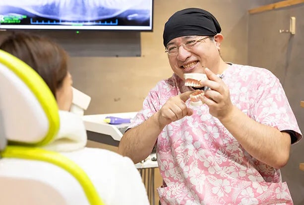 あおば閖上歯科医院の初診カウンセリング　3,000円〜5,000円の写真