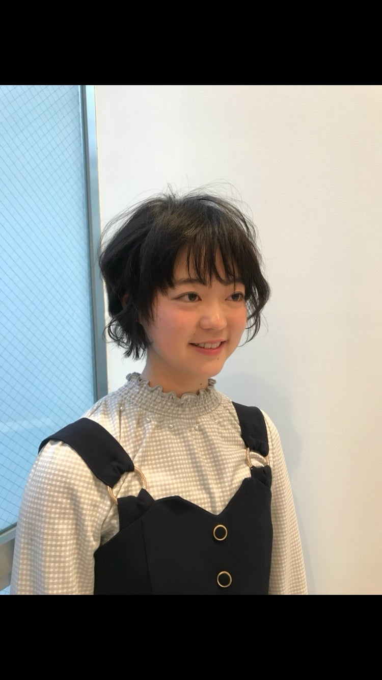 hairtinyblueの前髪カット＆透明感オーガニックカラーの写真
