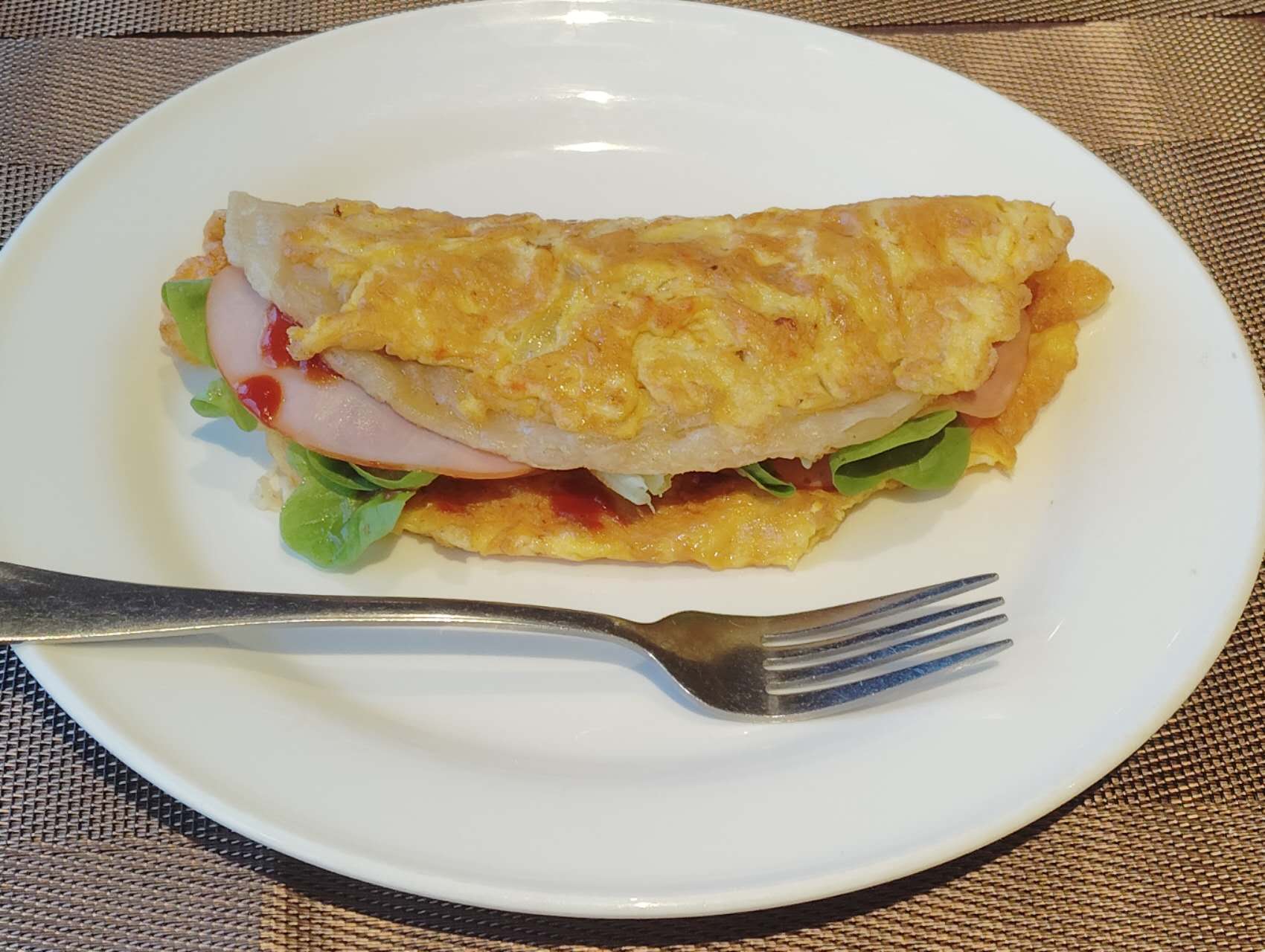 富士田屋のクレープ風サンドの写真