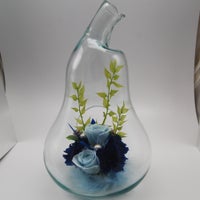 ラプリの魔法のお花と洋ナシのハーモニー　【ブルー】の写真