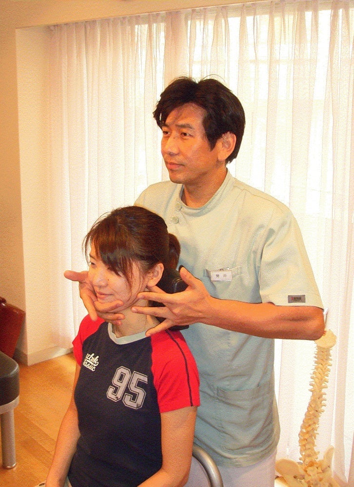 青井筋整体院の自律神経ケア施術の写真