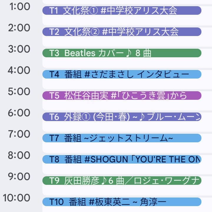 カセットテープ＊カレンダーのドラマ･Live / P1…5の写真