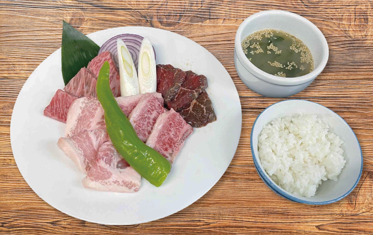焼肉酒家 みず城の焼肉定食の写真