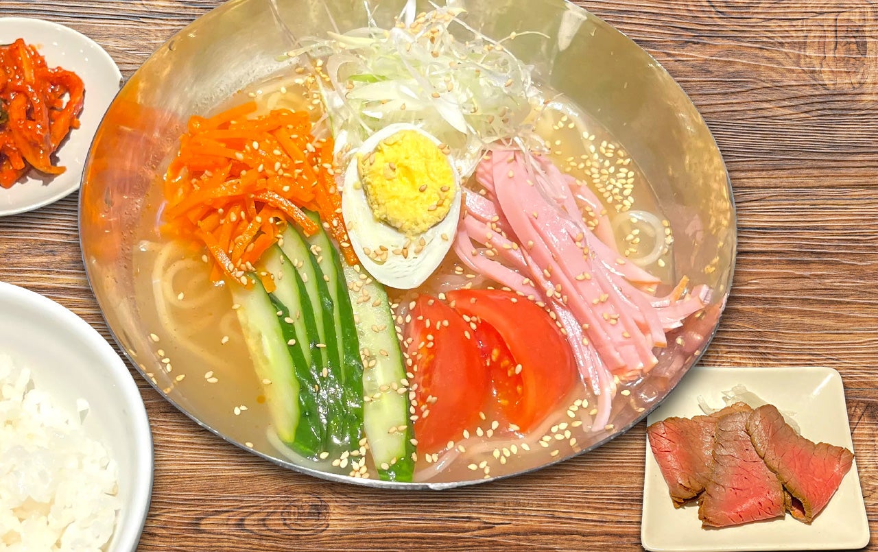 焼肉酒家 みず城の冷麺・ローストビーフ付の写真