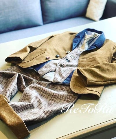 Order made style ReToRuのKIDS　CORCE　C　ジャケット＋ベスト＋パンツの写真