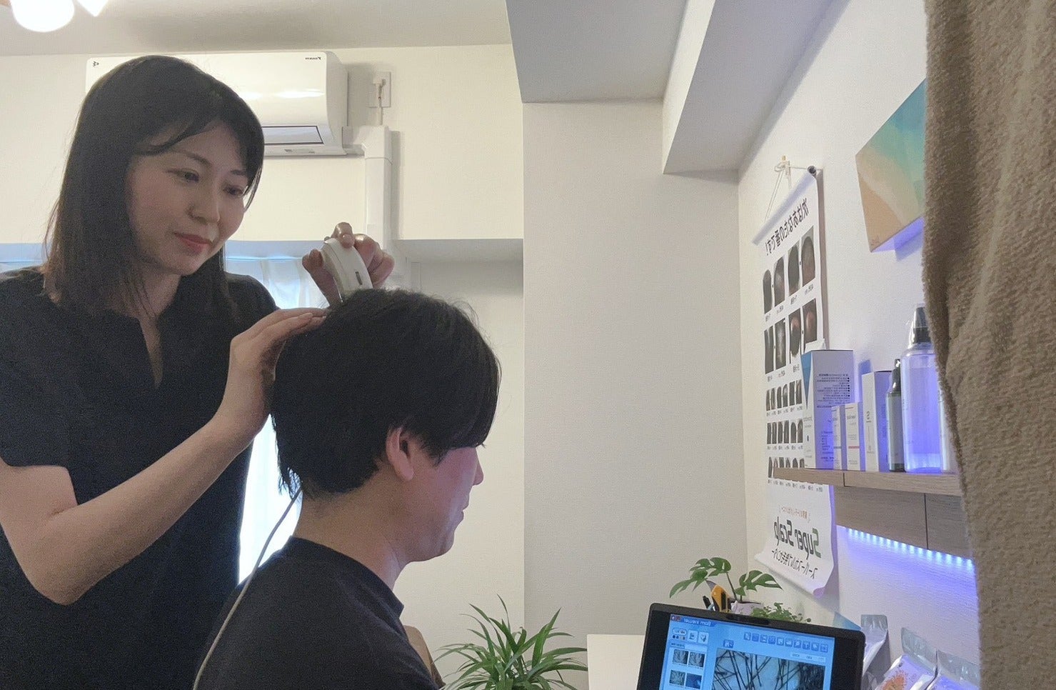 スーパースカルプ発毛センター湘南藤沢店【薄毛ケア】のお試し体験コース｜6,600円〜の写真