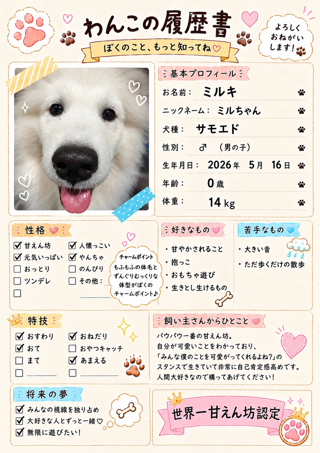 新たな仲間が増えました！の写真