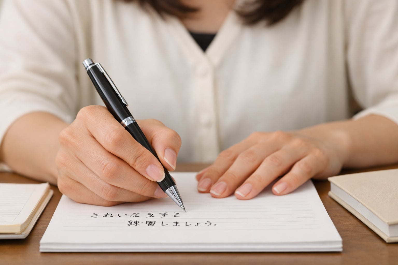 すいけん南茨木書道教室の月4回コース　大人の美文字講座！の写真