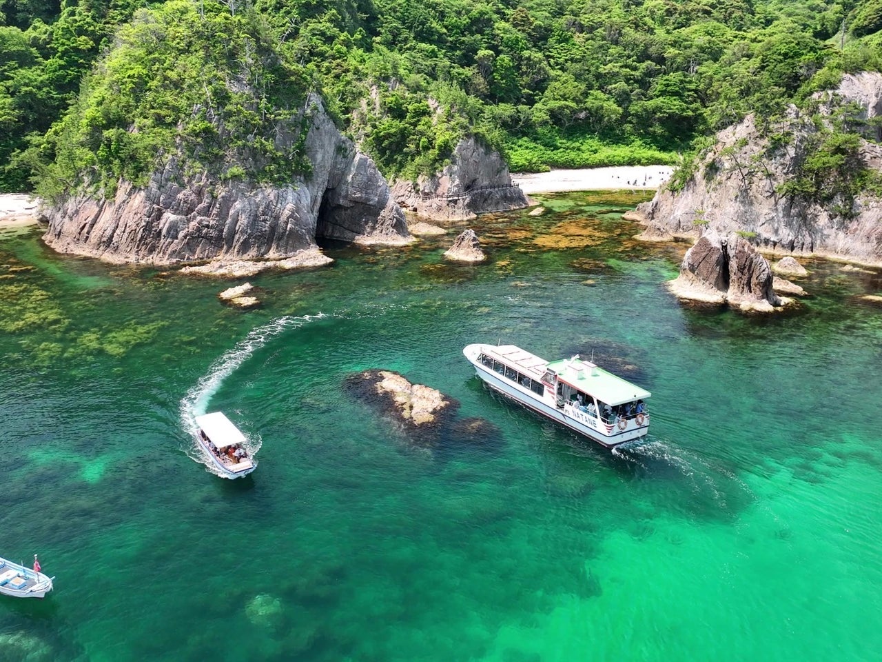 浦富海岸島めぐり遊覧船_1枚目