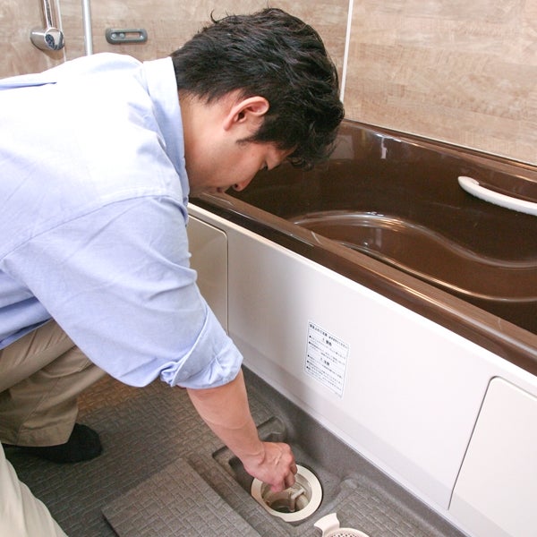 水の生活救急車 さいたま市大宮区＜出張・訪問専門＞の浴室（お風呂）のつまりを解消してほしいの写真