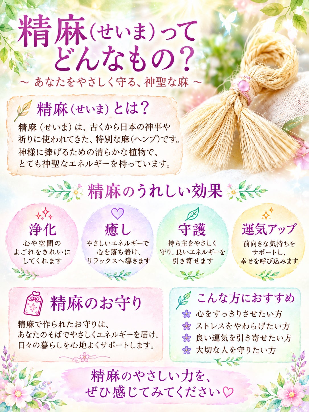 精麻とはの写真