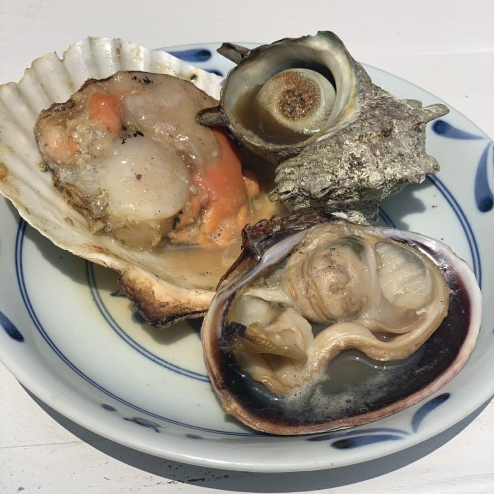 サンシャイン YAMAMOTOの海鮮焼きの写真